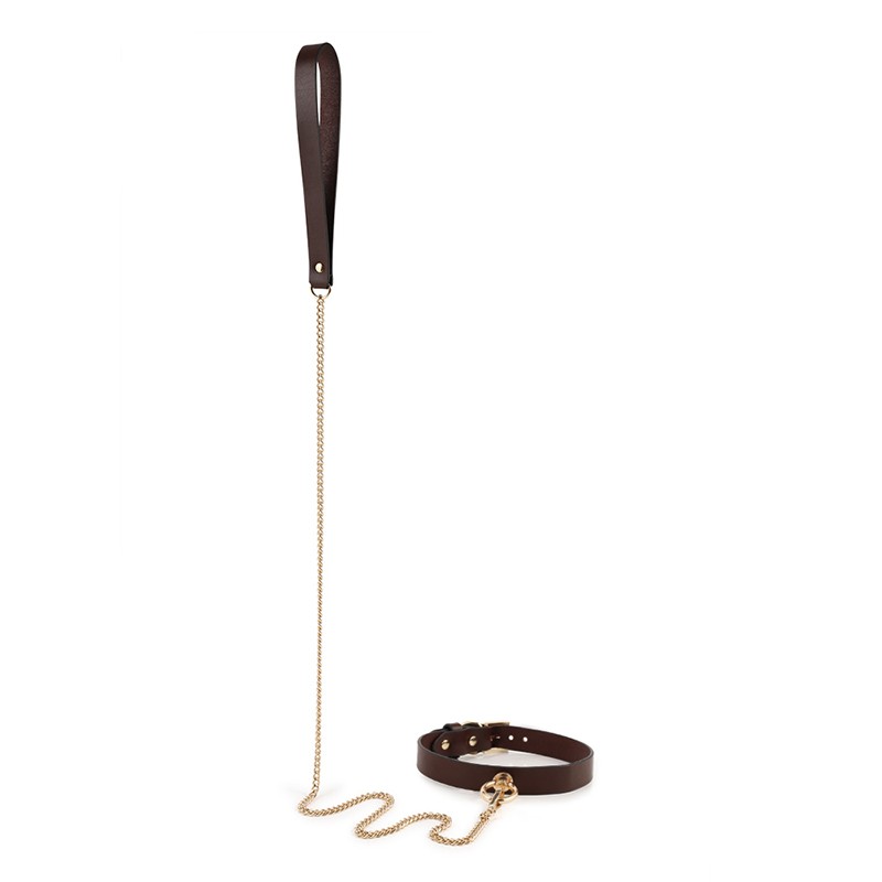 rysc-182 bdsm bondage set brown collar
