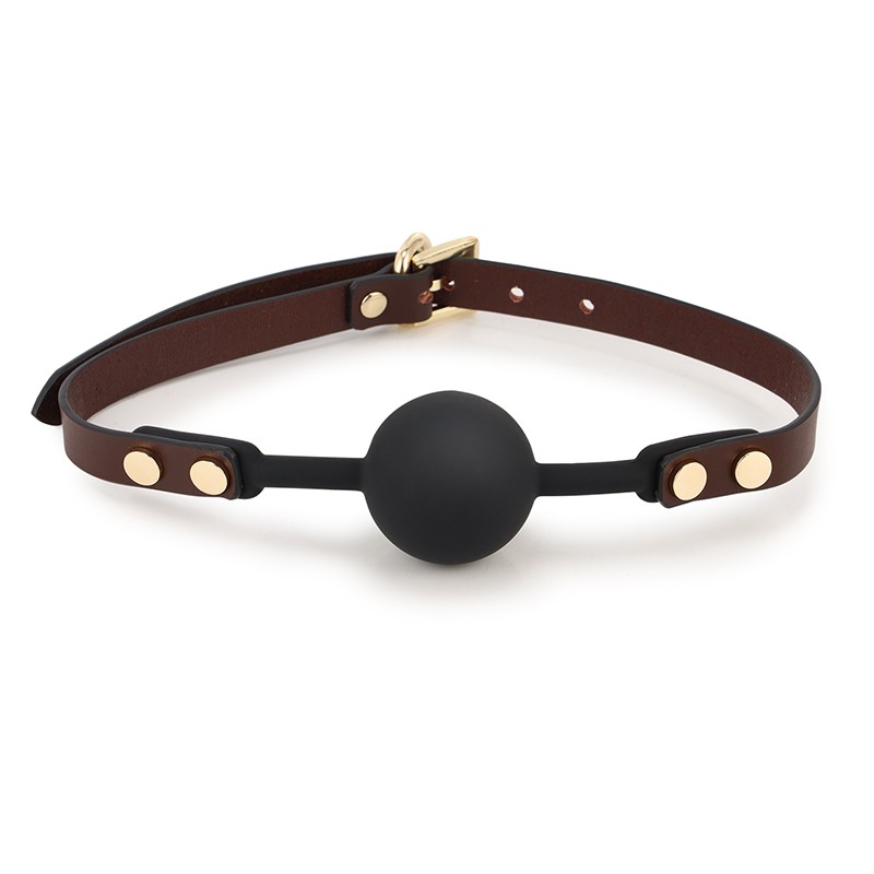 rysc-182 bdsm bondage set brown mouth plug