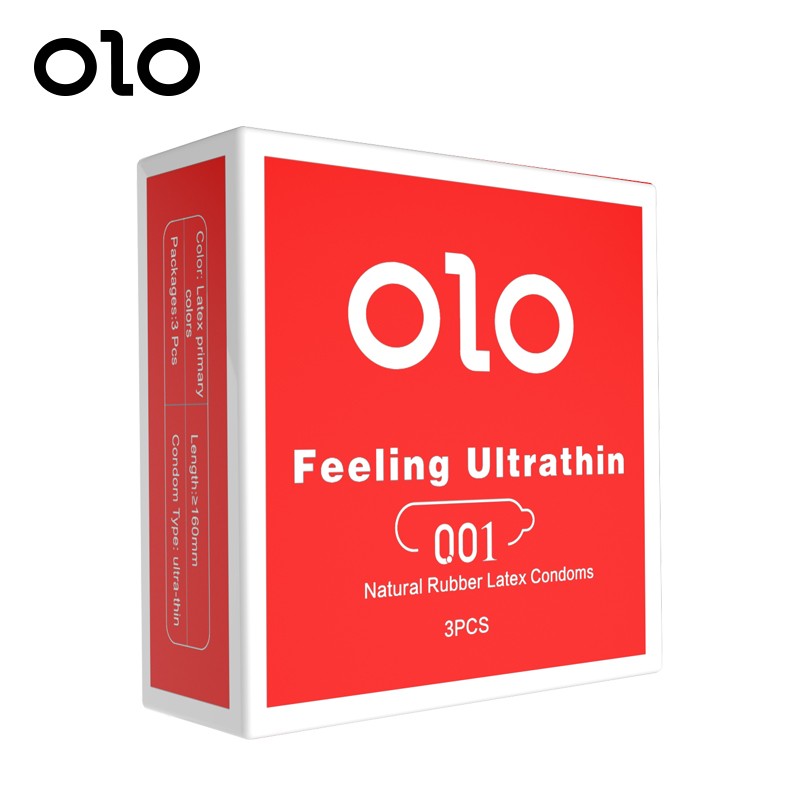 OLO Feeling Ultrathin 001 Natural Rubber Latex Condoms
