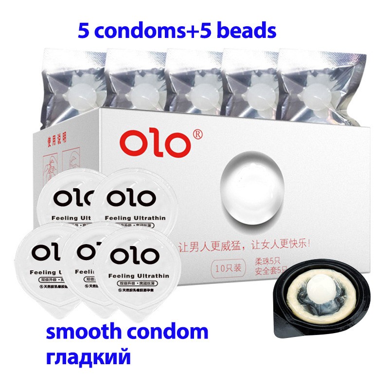OLO Condoms with Soft Ball