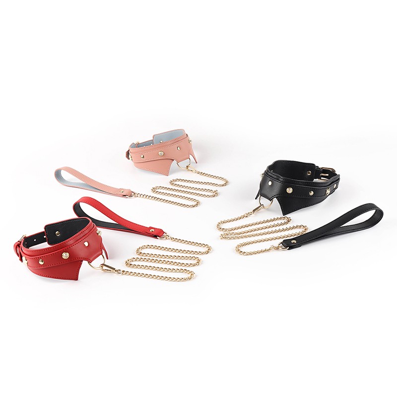 RYSC-274 SM Neck Slave PU Leather Bondage Collar