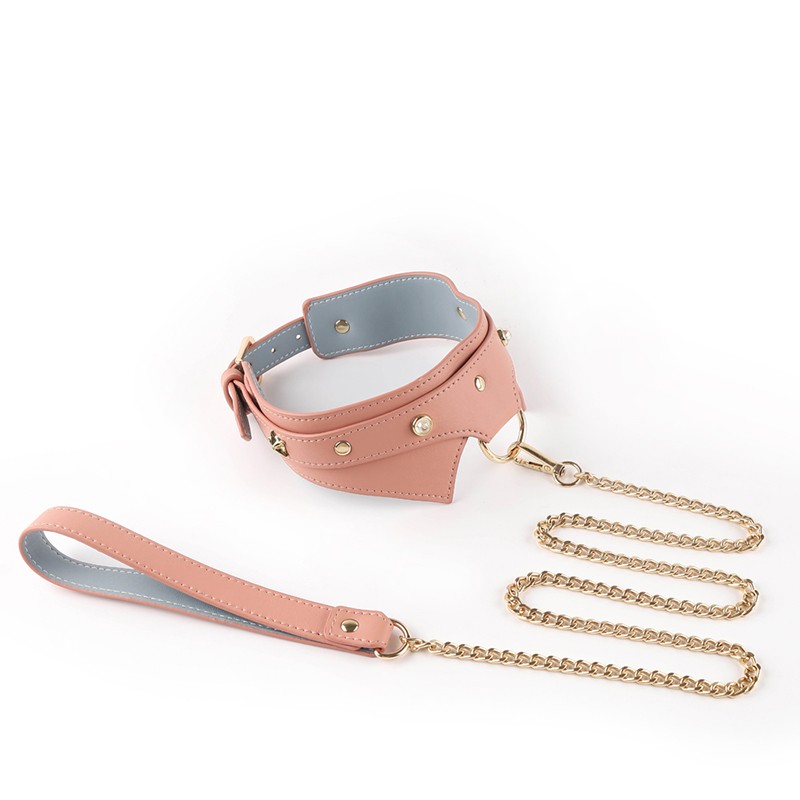 RYSC-274 SM Neck Slave PU Leather Bondage Collar