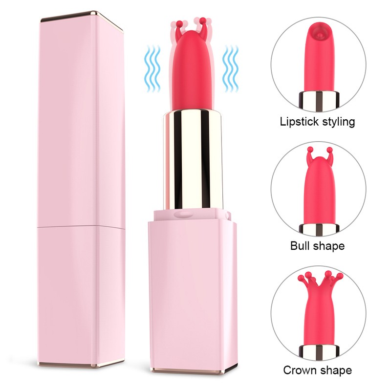 SHD-S213 Lipstick Vibrator G-spot Masasger Pink