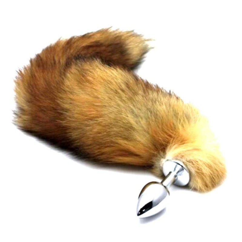 Brown Fox tail plug