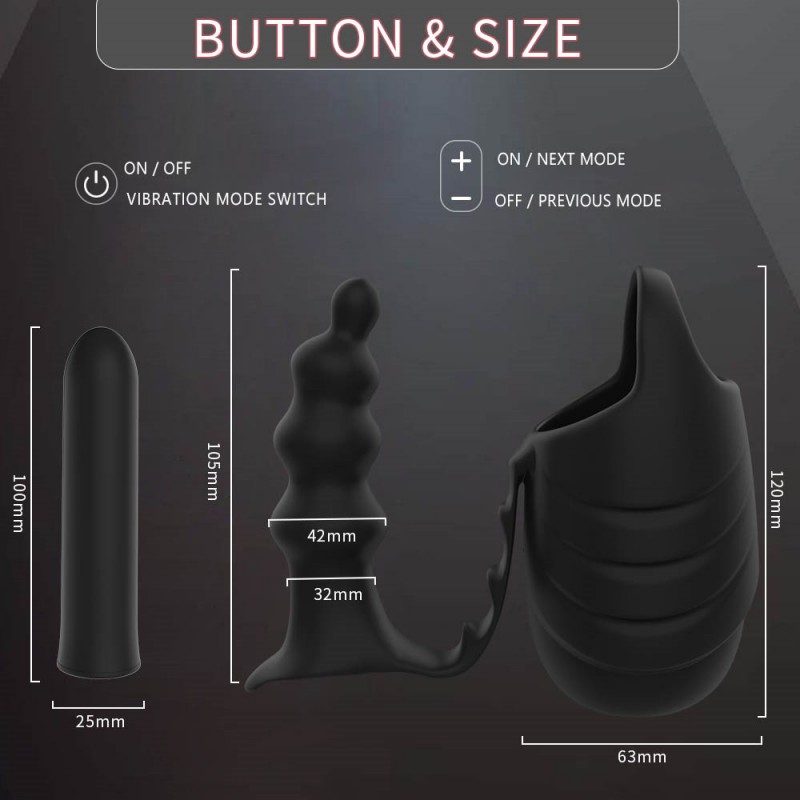 Testicular Massager size