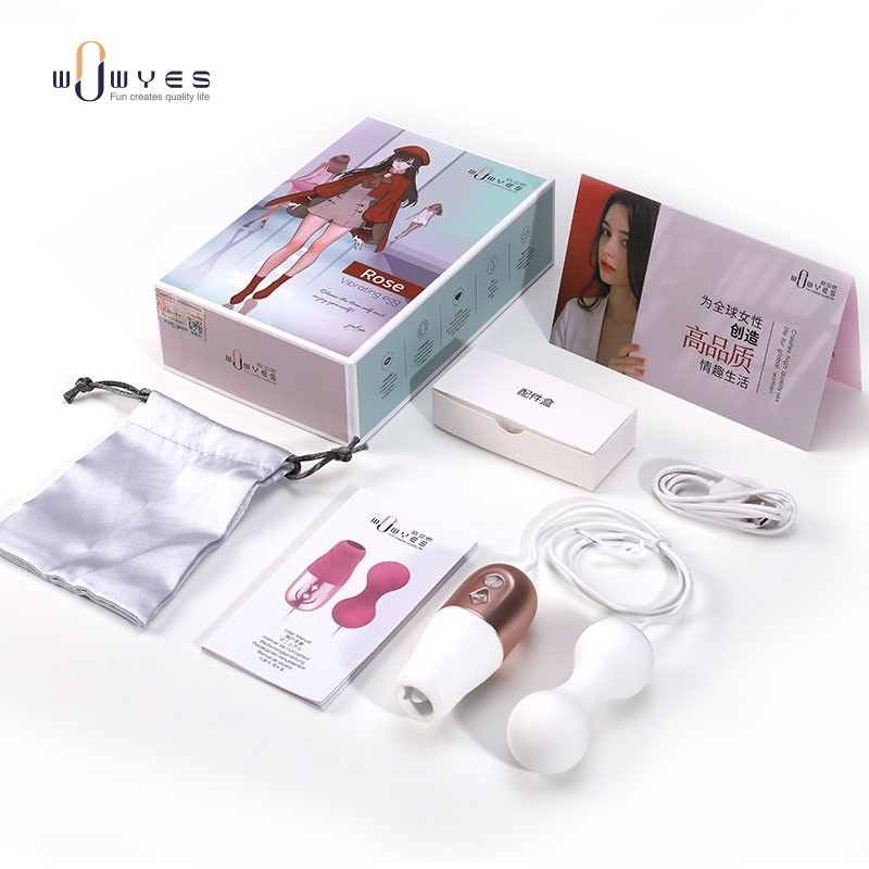 Rose Licking Vibrator package