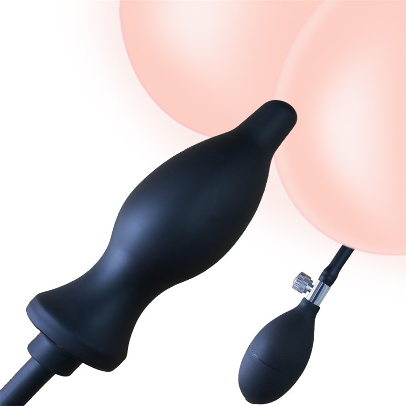 Silicone Butt Plug Expandable Pump Extender Multi Shapes