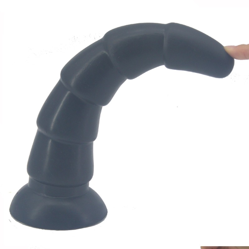 FAAK 10 Inch Knotted Anal Dildo