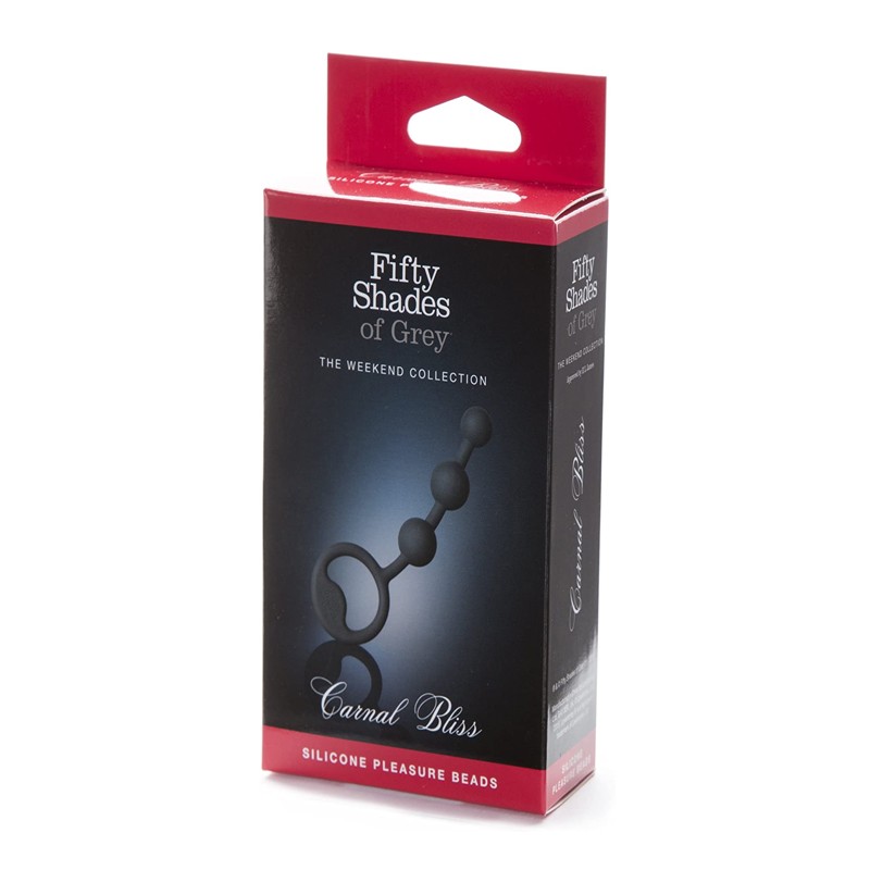 Fifty Shades of Grey Carnal Bliss Silicone Beads Anal Plug