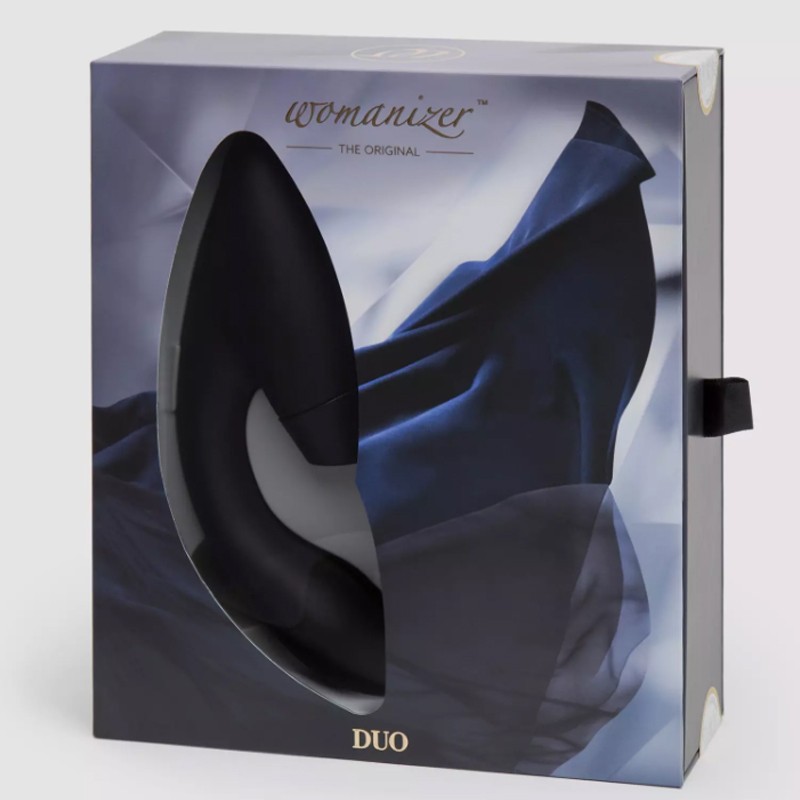 Womanizer Duo Rechargeable Sucking Rabbit Vibrator