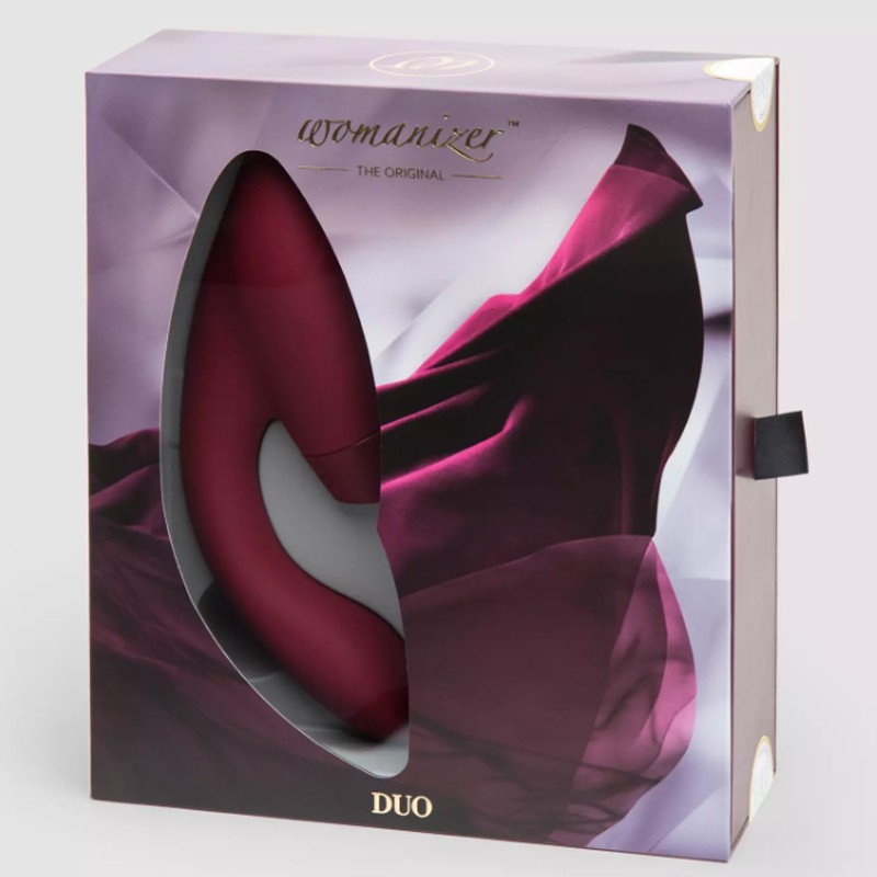 Womanizer Duo Rechargeable Sucking Rabbit Vibrator