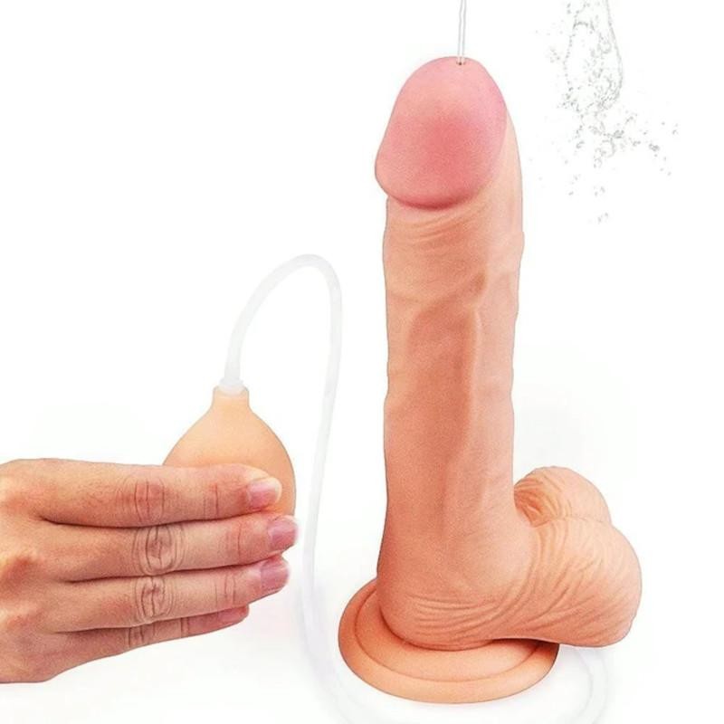 Venusfun Realistic Ejaculating Dildo With Suction Cup