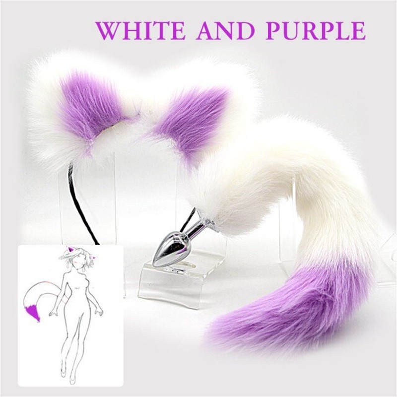 White And Purple