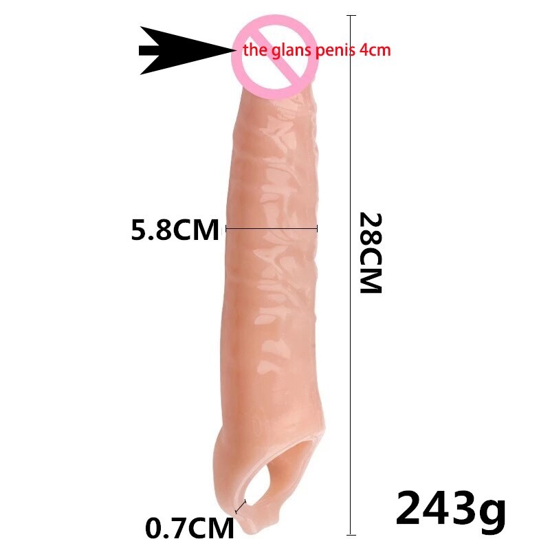 Venusfun Penis Sleeve Condom Penis Extender