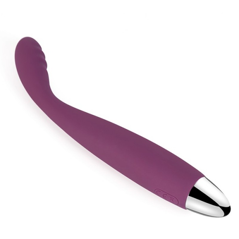 SVAKOM CICI G-Spot Ribbed Vibrators With Flexible Head For Women Violet