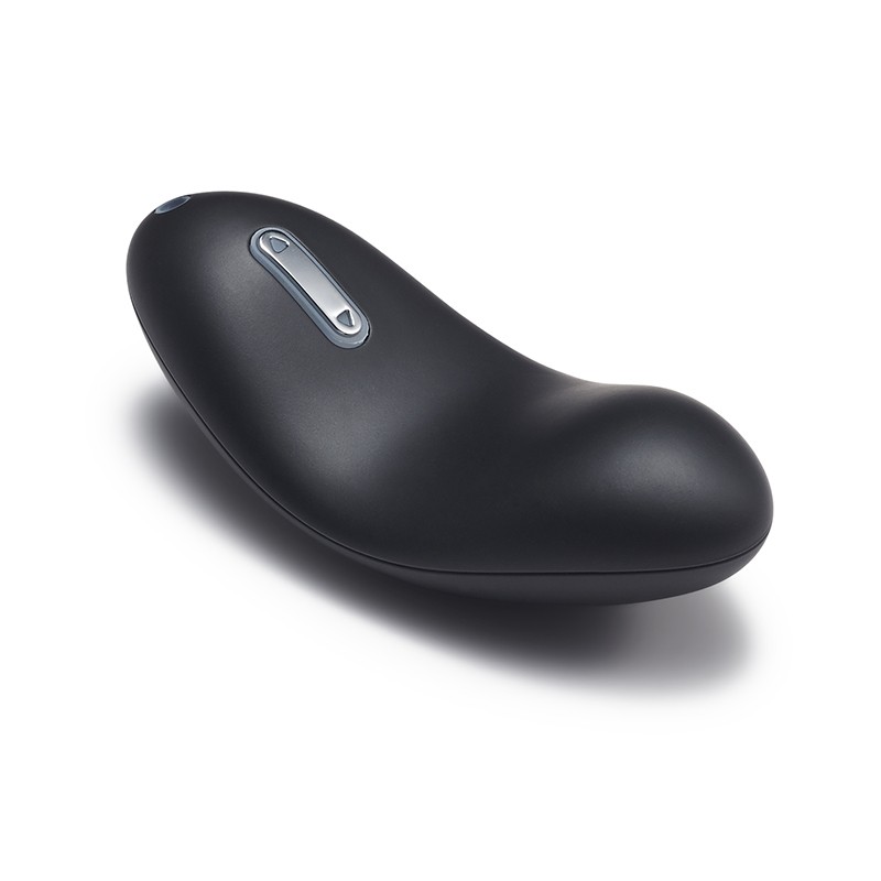 SVAKOM Echo Tongue-Shaped Foreplay Clitoris Stimulation Vibrators For Women  Black