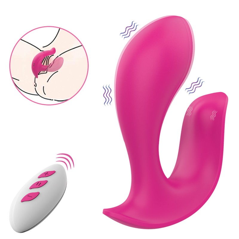 AixiAsia Paname Pro Clitoral Vibrator With Remote Control Pink
