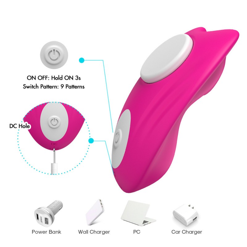 Useeker Innovative Magnetic Portable Clitoris Vibrator USK-Z02