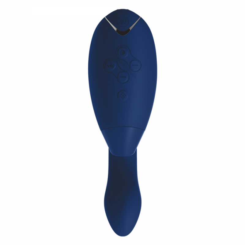 Womanizer Duo G-Spot and Clitoral Vibrator Blue