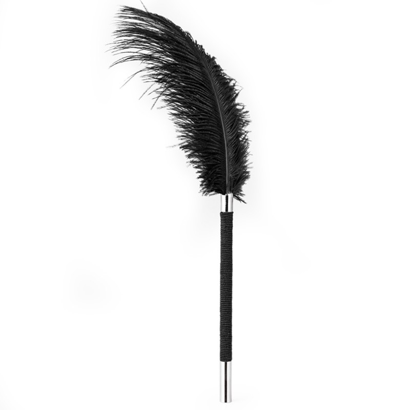 Roomfun BDSM Camel Feathers Foreplay Tickler QS-019 Black