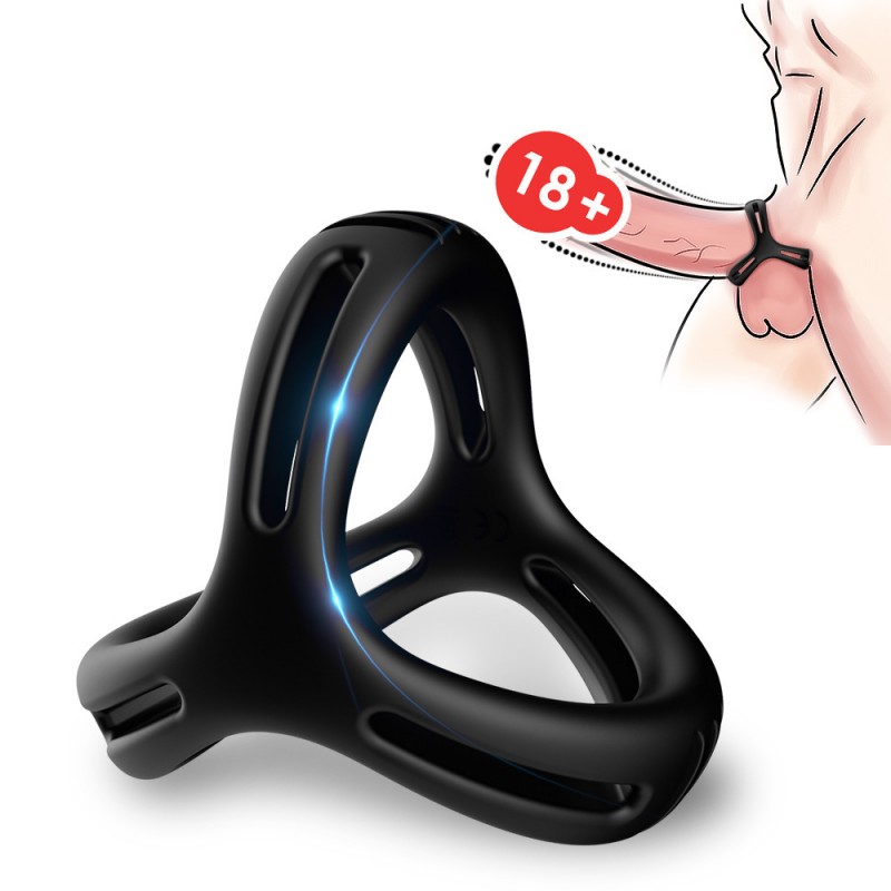 Useeker Triangle Stretchy Sexual Pleasure Enhancing Penis Ring USK-C11