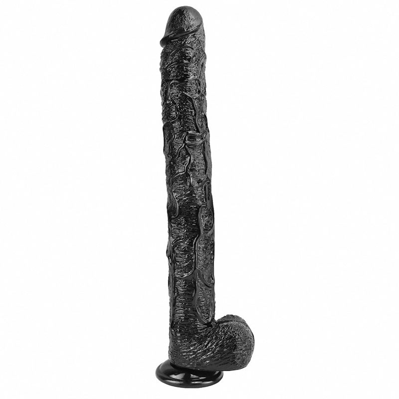 Venusfun Optimus 16.9 Inch Huge Dildo Realistic Penis Black