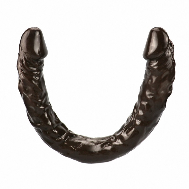 Venusfun Cabbage Design 16.53 Inch Double Ended Dildo Coffee