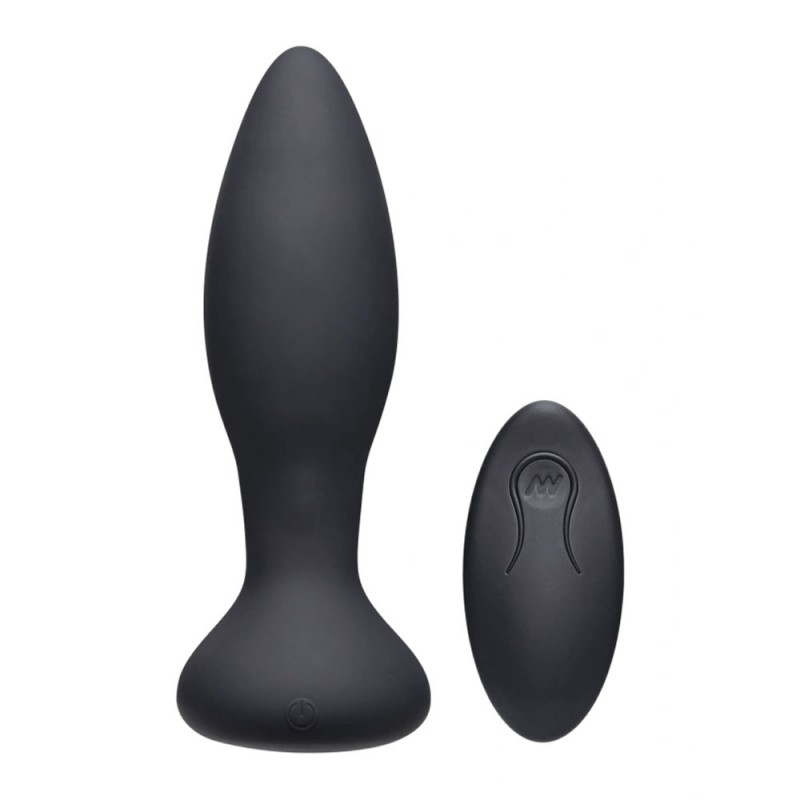 Doc Johnson A-Play Rimmer Remote Anal Plugs black