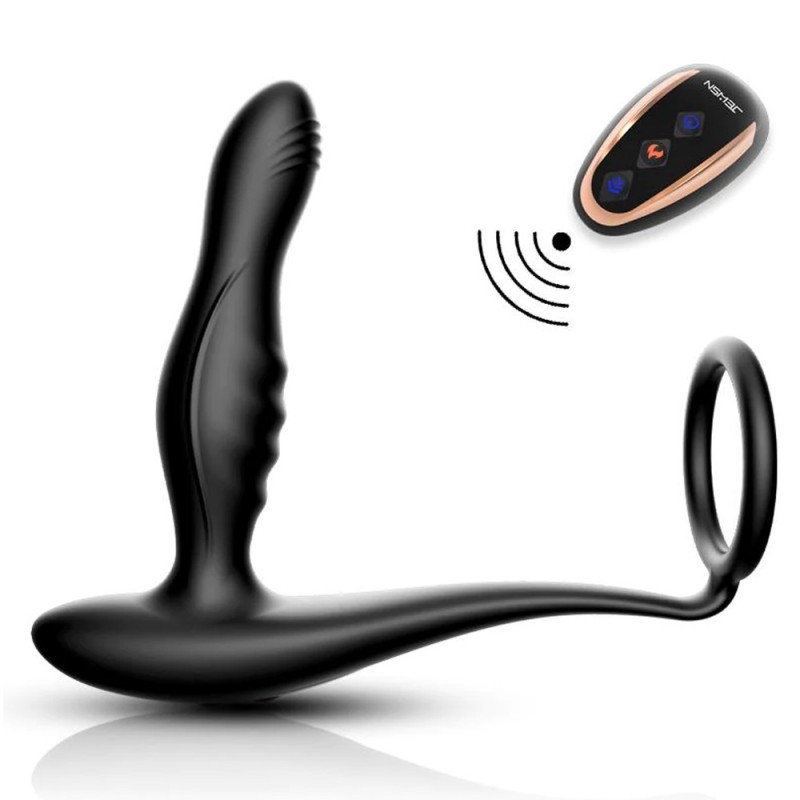 Dragon Auger Prostate Massager With Cock Ring