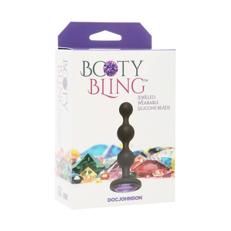 Booty Bling Jeweled Wearable Silicone Beads