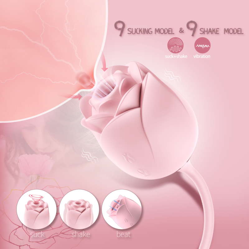 S-Hande Immortal Flower Clitoral Vibrator S389-9