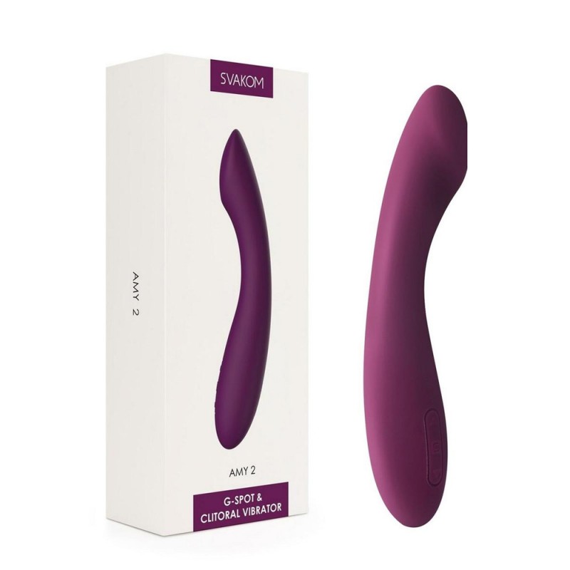 Svakom Amy 2 G-Spot Vibrator Purple