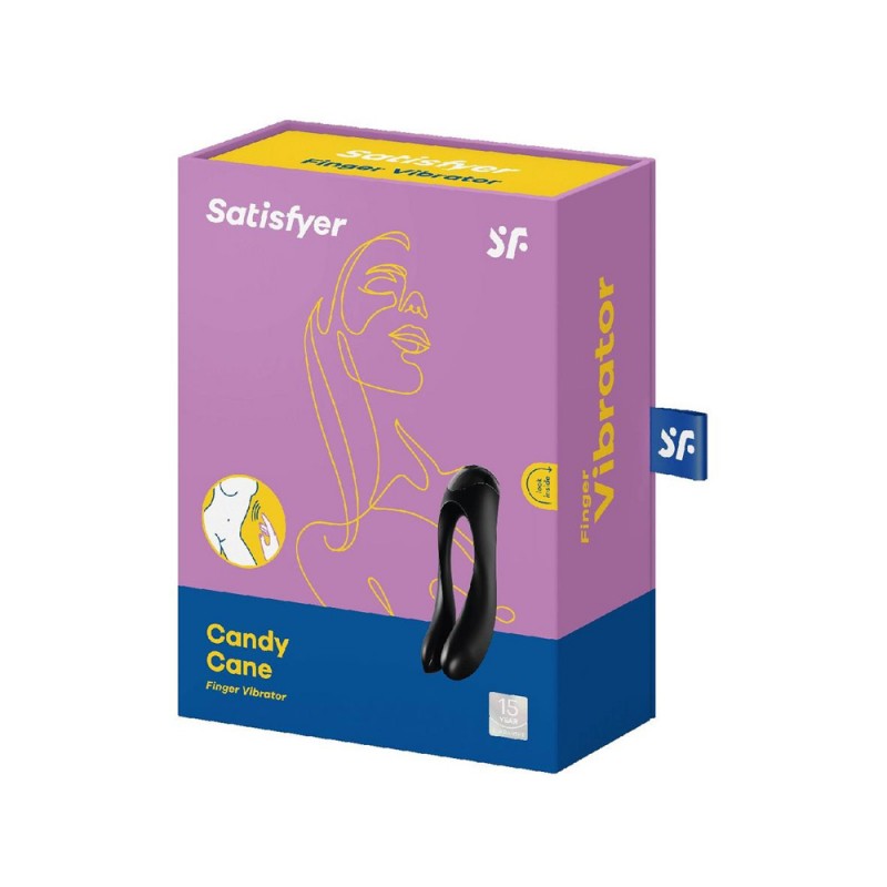 Satisfyer Candy Cane Silicone Finger Vibrator