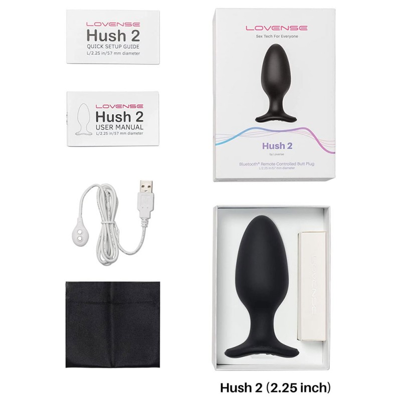 Lovense Hush 2 Vibrating Butt Plug