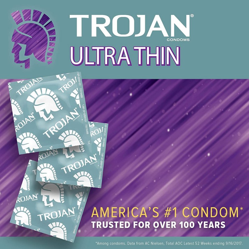 Trojan Ultra Thin Premium Condoms 2