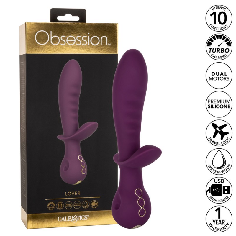 CalExotics Obsession Lover Vibrator Purple