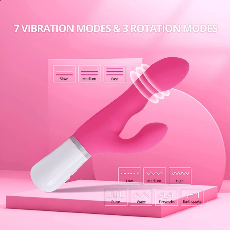 Lovense Nora Rabbit Vibrator Dual Stimulator
