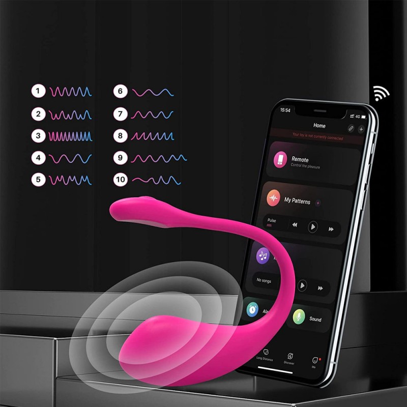 Lovense Lush 2 App Controlled Vibrator G Spot Vibrators For Women