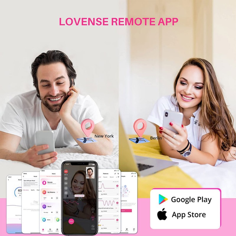 Lovense Osci 2 G Spot Vibrator Wand with App Control