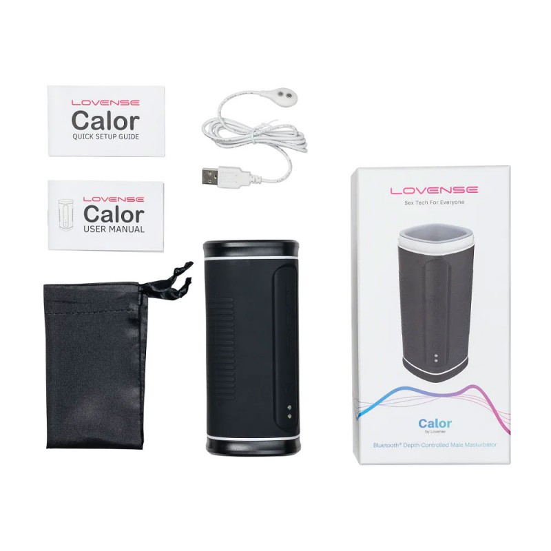 Lovense Calor App-Compatible Vibrating Masturbator
