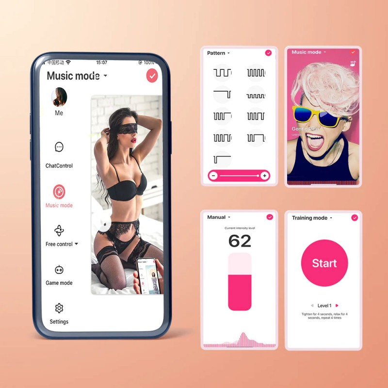 Magic Flamingo Luxury Smart App Controlled Vibrator