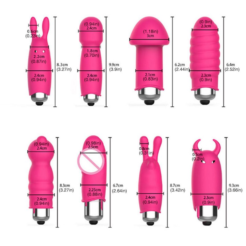 Mini Rabbit Clitoral G-Spot Vibrator Massager