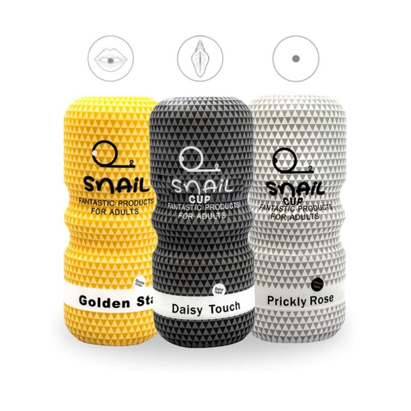 Venusfun Snail Masturbator Cup colors and entrance style options