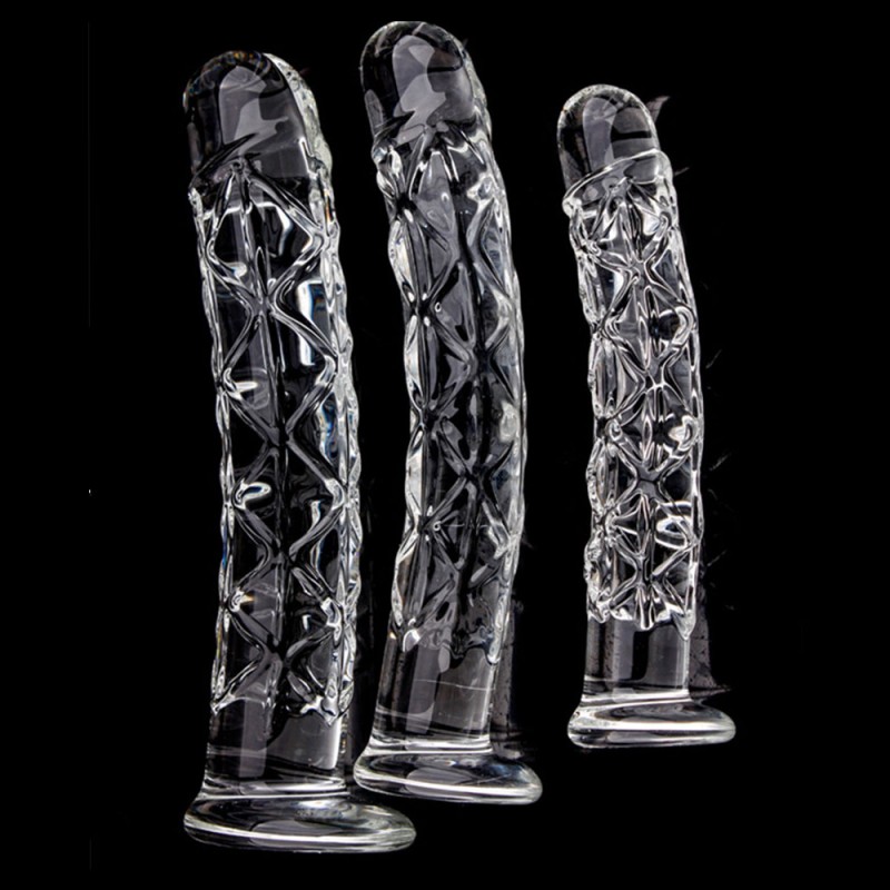 Reticulated Icicle Glass Dildo 3