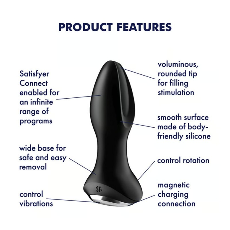 Satisfyer Rotator Butt Plug 2 5