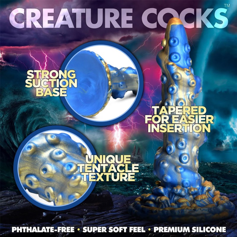 Creature Cocks Lord Kraken Tentacled Silicone Dildo 3