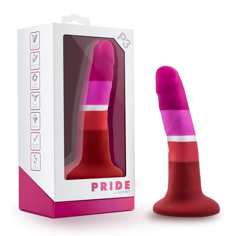 Avant Pride P3 Beauty 5 Inch Dildo