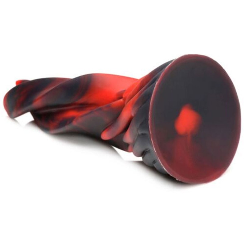 Creature Cocks Hell Kiss Twisted Tongues Silicone Dildo 3
