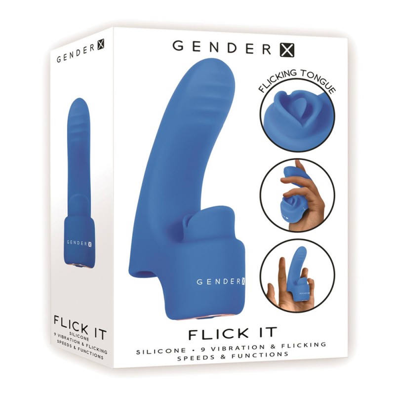 Gender X Flick It Rechargeable Finger Vibrator 10