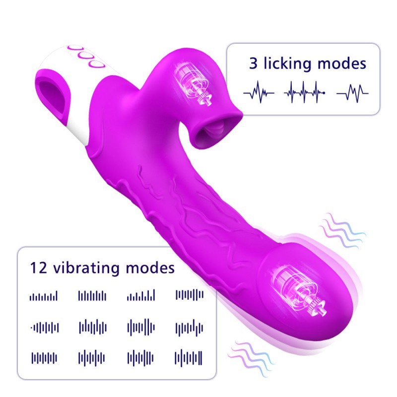 Powerful Licking And Vibrating Wand 2